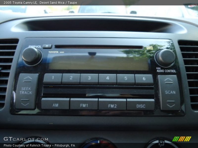 Desert Sand Mica / Taupe 2005 Toyota Camry LE