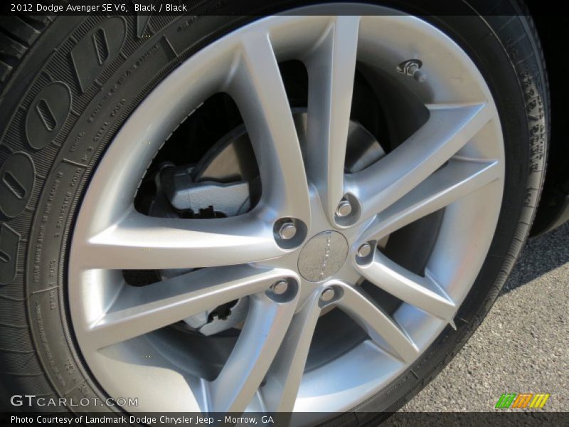 Black / Black 2012 Dodge Avenger SE V6