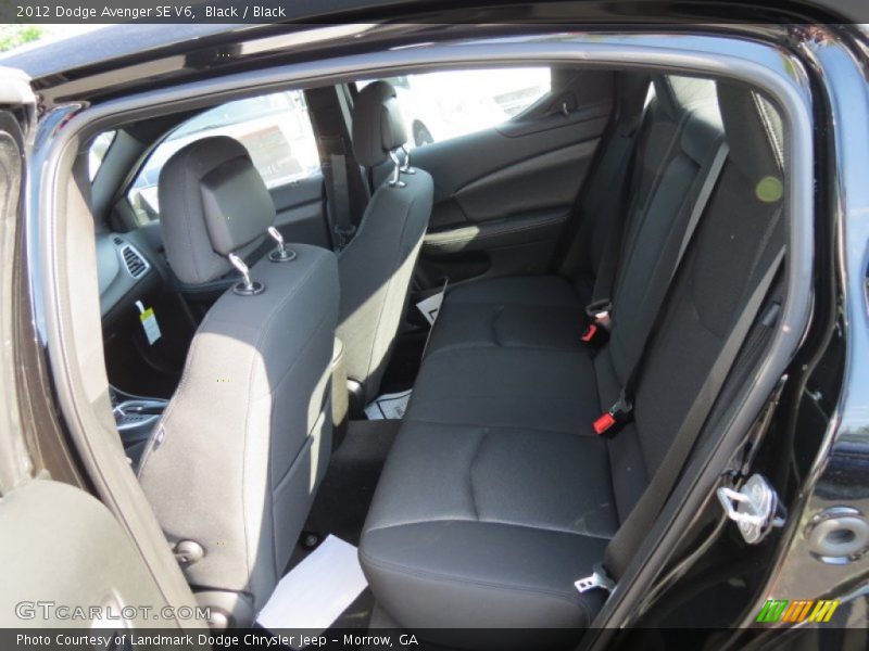 Black / Black 2012 Dodge Avenger SE V6