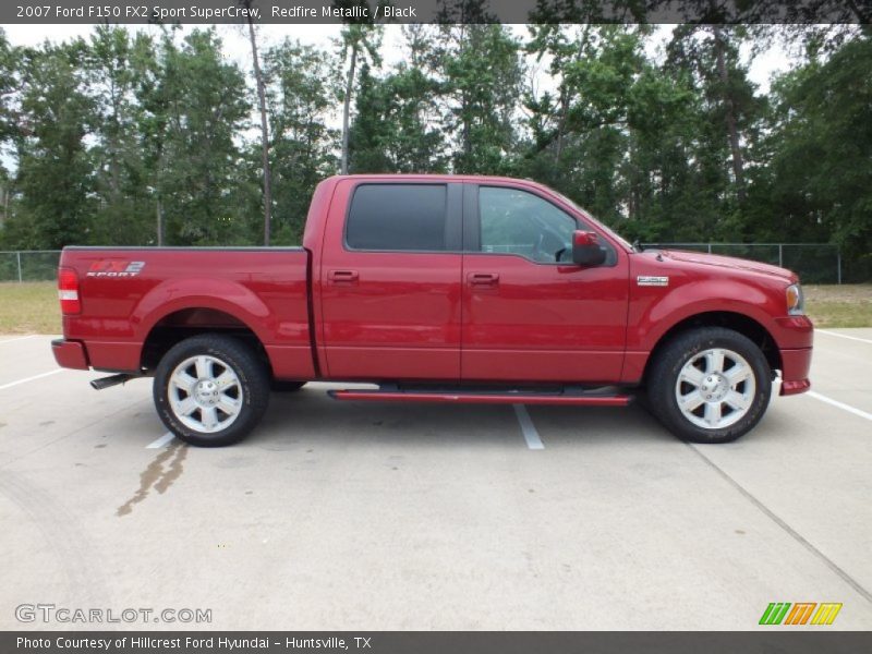 2007 F150 FX2 Sport SuperCrew Redfire Metallic