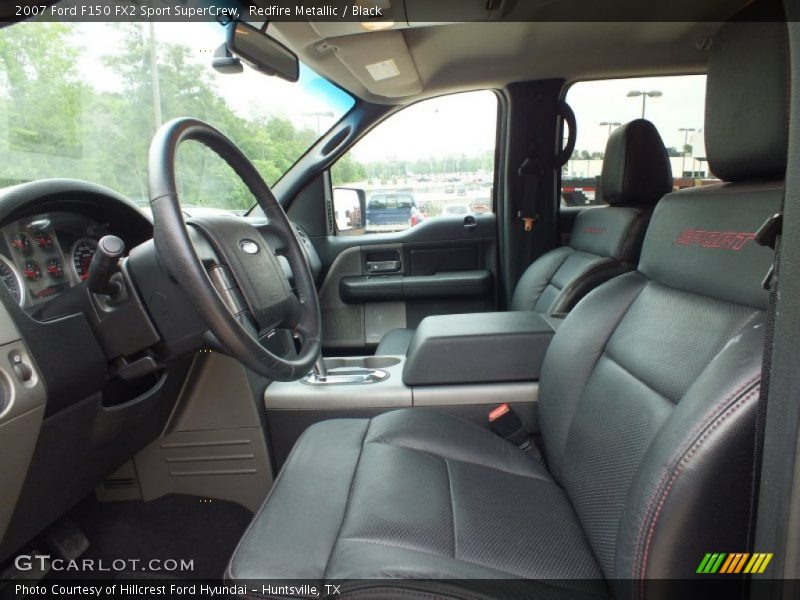  2007 F150 FX2 Sport SuperCrew Black Interior