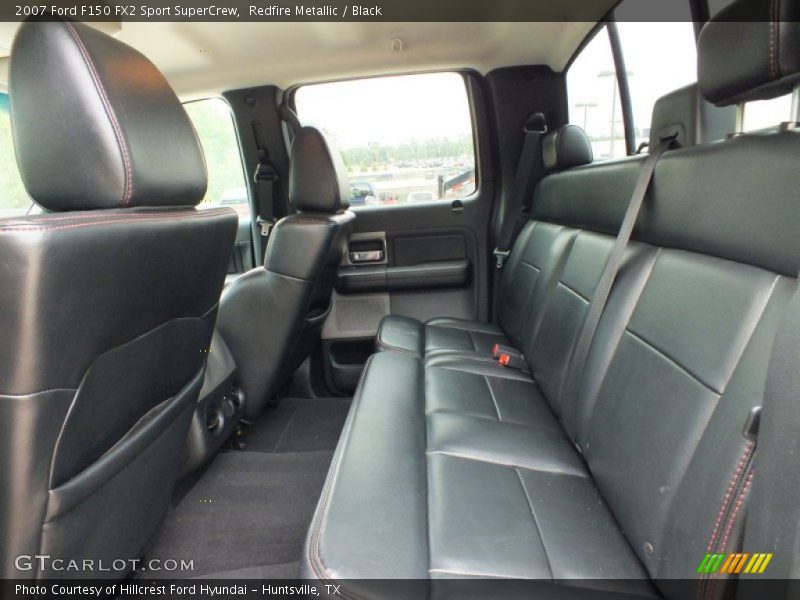 Rear Seat of 2007 F150 FX2 Sport SuperCrew