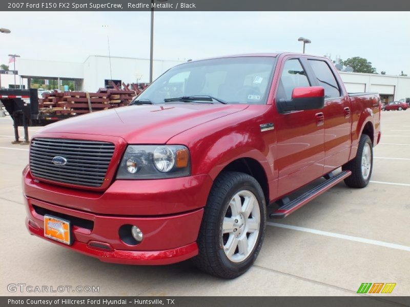 Redfire Metallic / Black 2007 Ford F150 FX2 Sport SuperCrew