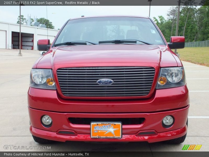 Redfire Metallic / Black 2007 Ford F150 FX2 Sport SuperCrew
