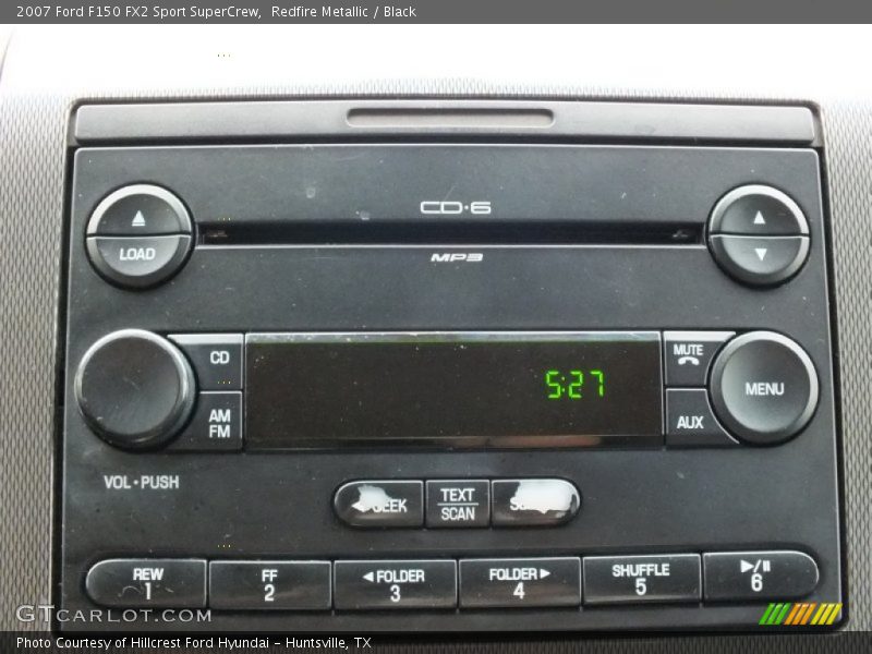 Audio System of 2007 F150 FX2 Sport SuperCrew