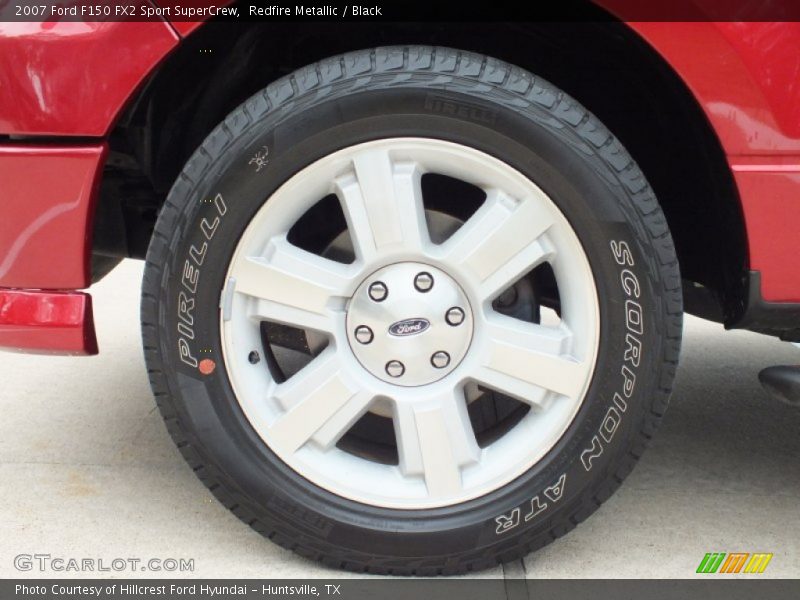 Redfire Metallic / Black 2007 Ford F150 FX2 Sport SuperCrew