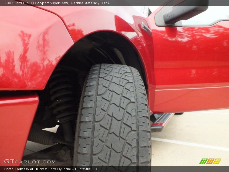 Redfire Metallic / Black 2007 Ford F150 FX2 Sport SuperCrew