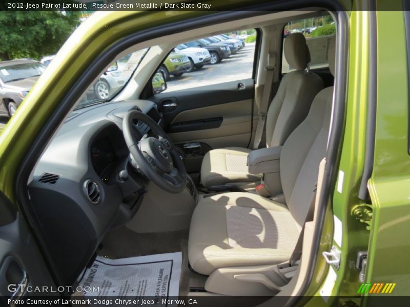 Rescue Green Metallic / Dark Slate Gray 2012 Jeep Patriot Latitude