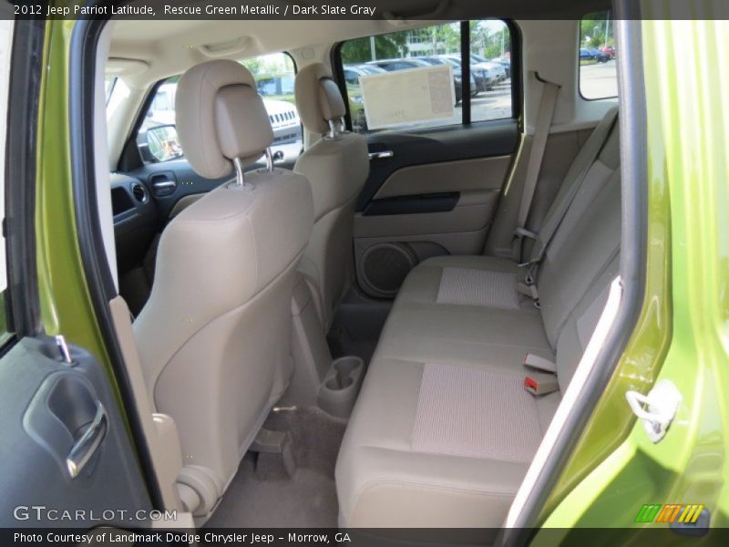 Rescue Green Metallic / Dark Slate Gray 2012 Jeep Patriot Latitude