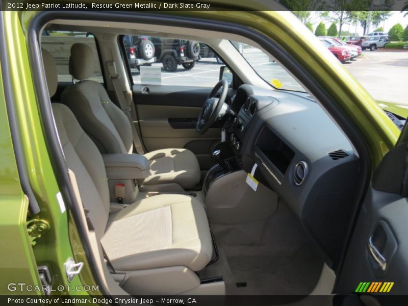 Rescue Green Metallic / Dark Slate Gray 2012 Jeep Patriot Latitude