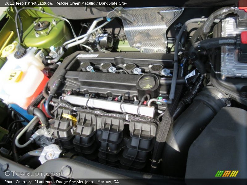 Rescue Green Metallic / Dark Slate Gray 2012 Jeep Patriot Latitude