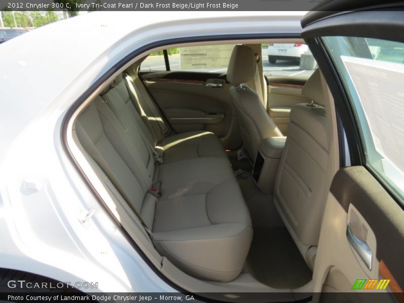 Ivory Tri-Coat Pearl / Dark Frost Beige/Light Frost Beige 2012 Chrysler 300 C