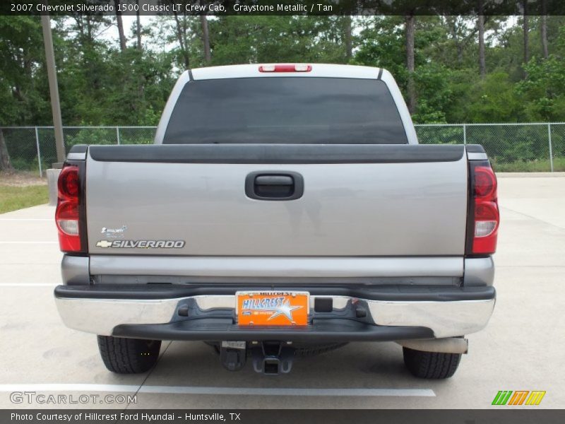 Graystone Metallic / Tan 2007 Chevrolet Silverado 1500 Classic LT Crew Cab