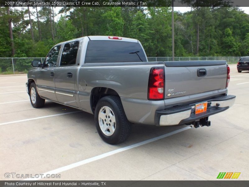 Graystone Metallic / Tan 2007 Chevrolet Silverado 1500 Classic LT Crew Cab