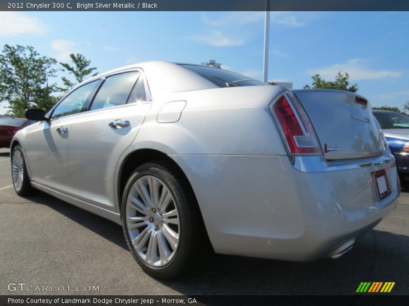 Bright Silver Metallic / Black 2012 Chrysler 300 C