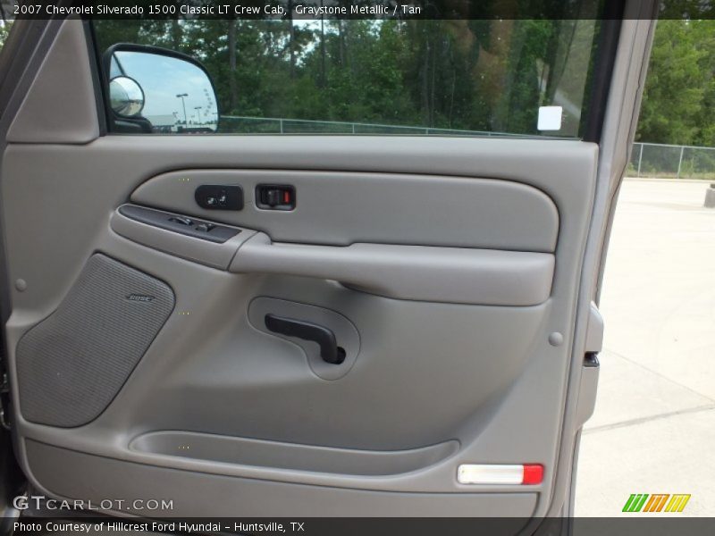 Graystone Metallic / Tan 2007 Chevrolet Silverado 1500 Classic LT Crew Cab