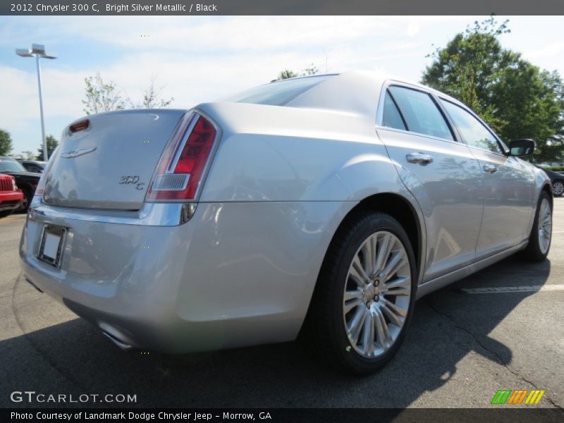 Bright Silver Metallic / Black 2012 Chrysler 300 C