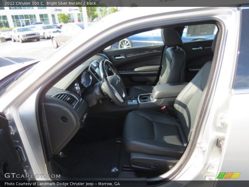 Bright Silver Metallic / Black 2012 Chrysler 300 C