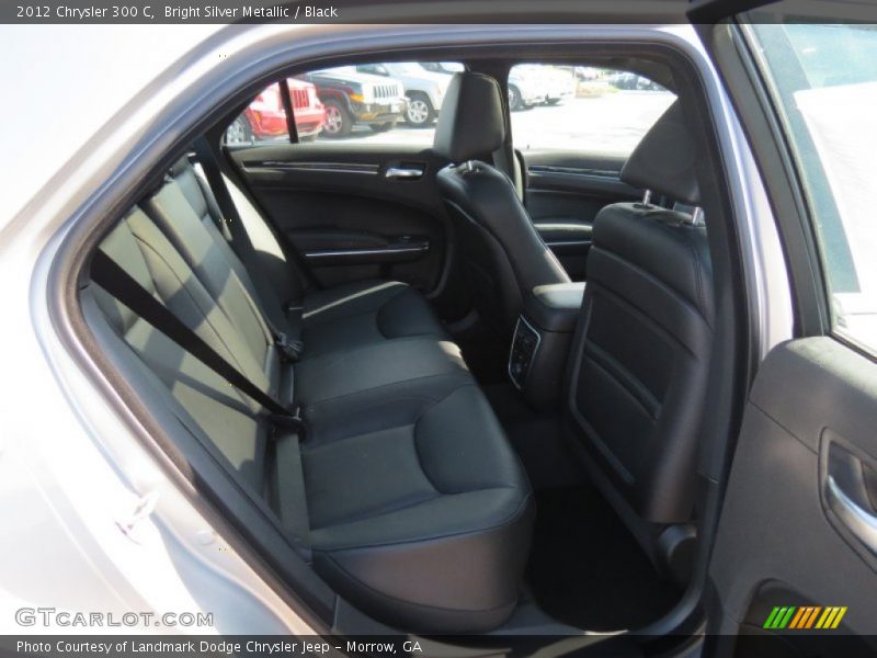 Bright Silver Metallic / Black 2012 Chrysler 300 C