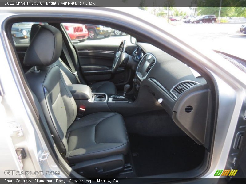 Bright Silver Metallic / Black 2012 Chrysler 300 C
