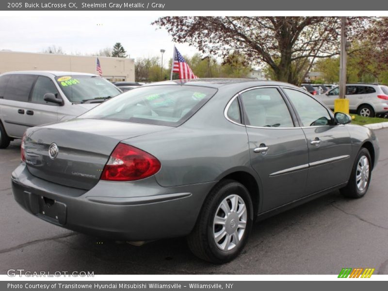 Steelmist Gray Metallic / Gray 2005 Buick LaCrosse CX