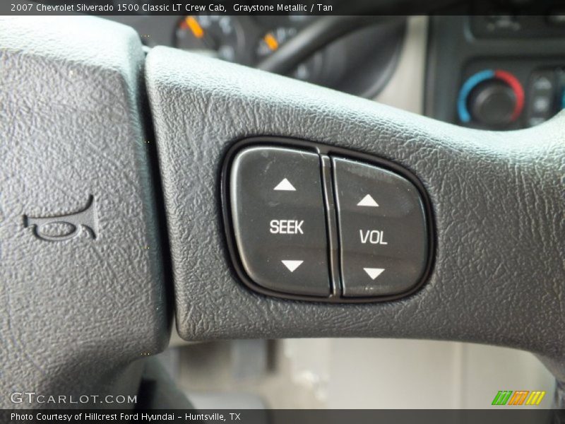 Graystone Metallic / Tan 2007 Chevrolet Silverado 1500 Classic LT Crew Cab