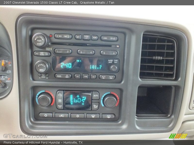Graystone Metallic / Tan 2007 Chevrolet Silverado 1500 Classic LT Crew Cab