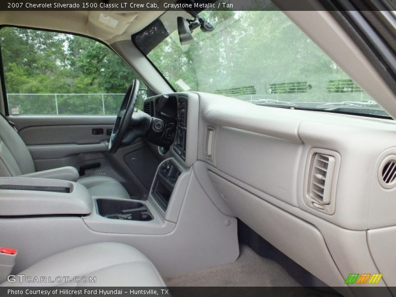 Graystone Metallic / Tan 2007 Chevrolet Silverado 1500 Classic LT Crew Cab