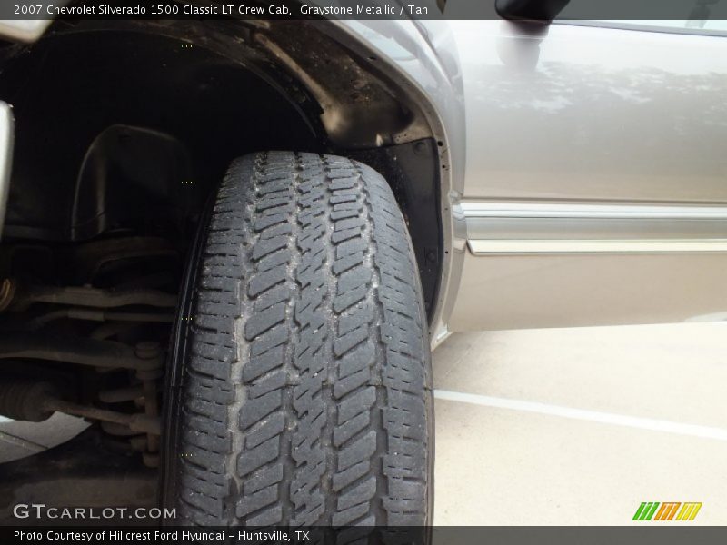 Graystone Metallic / Tan 2007 Chevrolet Silverado 1500 Classic LT Crew Cab