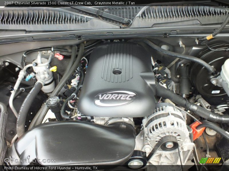 Graystone Metallic / Tan 2007 Chevrolet Silverado 1500 Classic LT Crew Cab