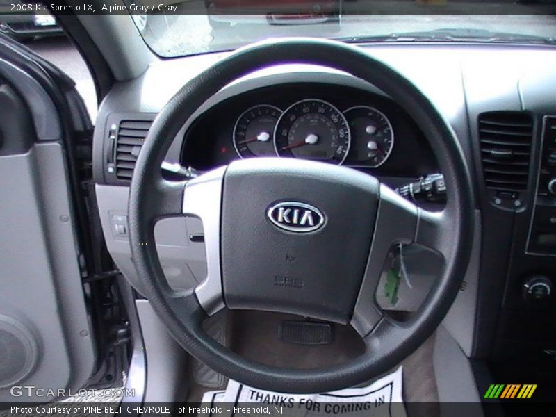 Alpine Gray / Gray 2008 Kia Sorento LX