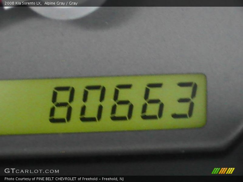 Alpine Gray / Gray 2008 Kia Sorento LX