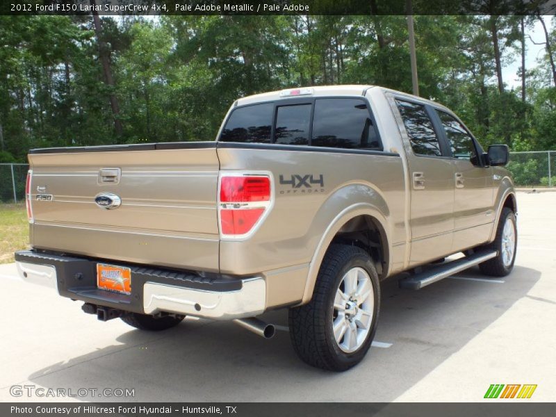 Pale Adobe Metallic / Pale Adobe 2012 Ford F150 Lariat SuperCrew 4x4