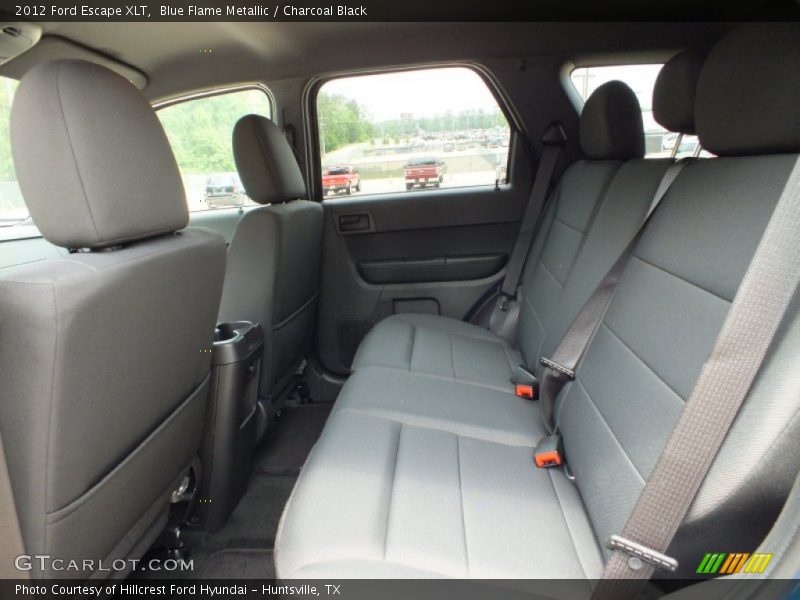 Blue Flame Metallic / Charcoal Black 2012 Ford Escape XLT