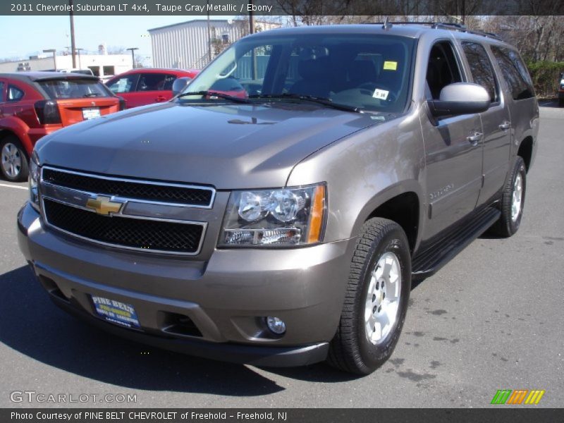 Taupe Gray Metallic / Ebony 2011 Chevrolet Suburban LT 4x4