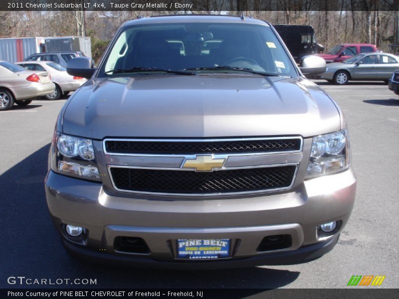 Taupe Gray Metallic / Ebony 2011 Chevrolet Suburban LT 4x4
