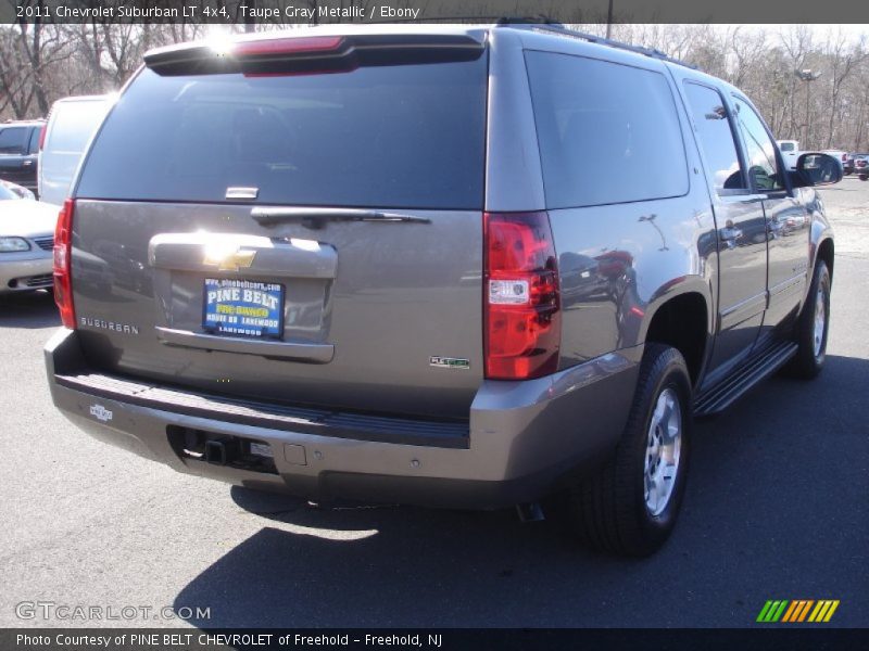 Taupe Gray Metallic / Ebony 2011 Chevrolet Suburban LT 4x4