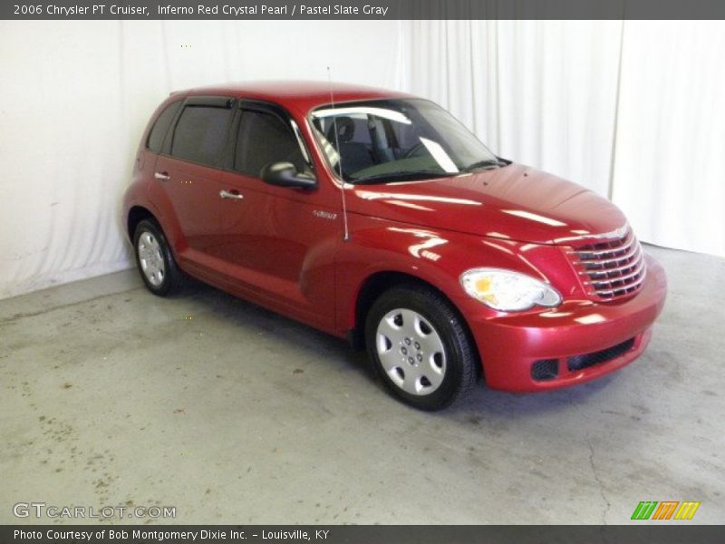 Inferno Red Crystal Pearl / Pastel Slate Gray 2006 Chrysler PT Cruiser