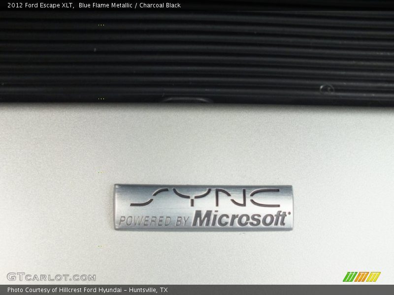 Blue Flame Metallic / Charcoal Black 2012 Ford Escape XLT