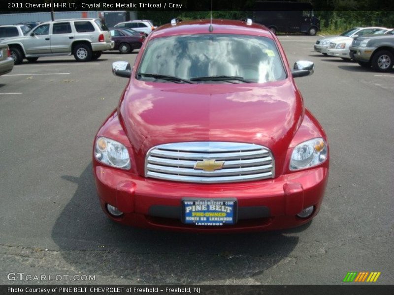 Crystal Red Metallic Tintcoat / Gray 2011 Chevrolet HHR LT