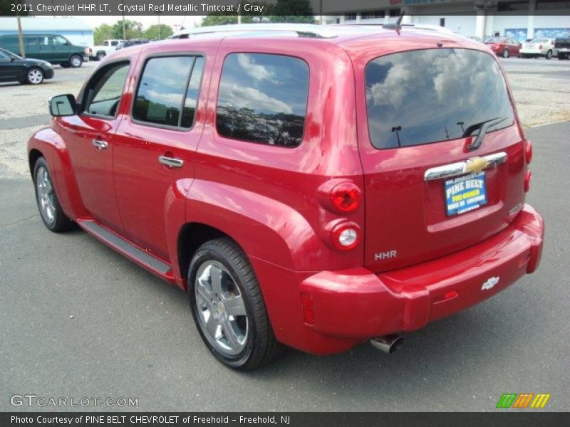 Crystal Red Metallic Tintcoat / Gray 2011 Chevrolet HHR LT