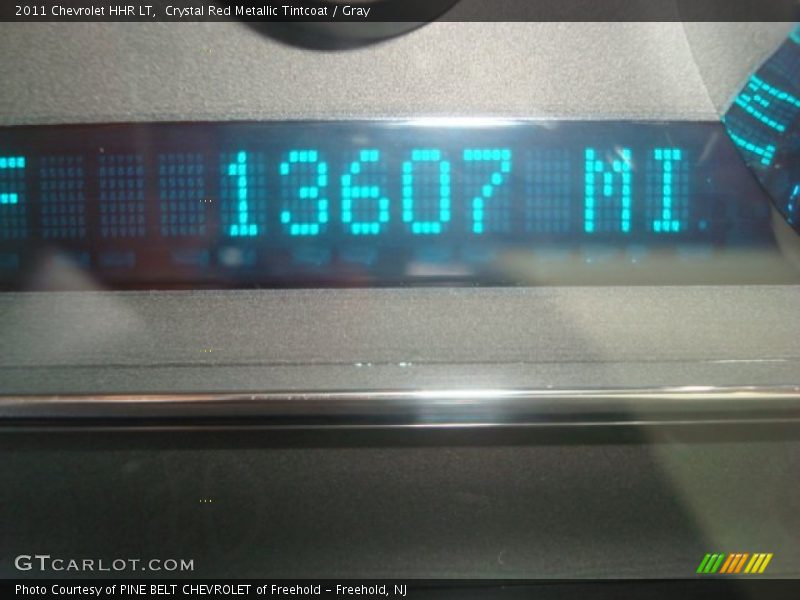 Crystal Red Metallic Tintcoat / Gray 2011 Chevrolet HHR LT