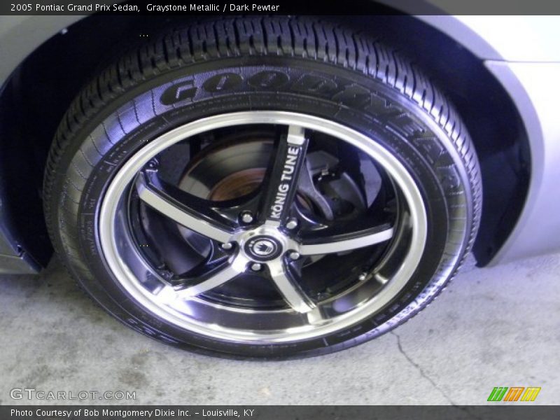 Graystone Metallic / Dark Pewter 2005 Pontiac Grand Prix Sedan