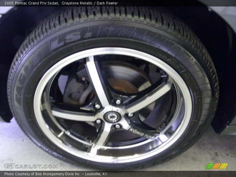 Graystone Metallic / Dark Pewter 2005 Pontiac Grand Prix Sedan