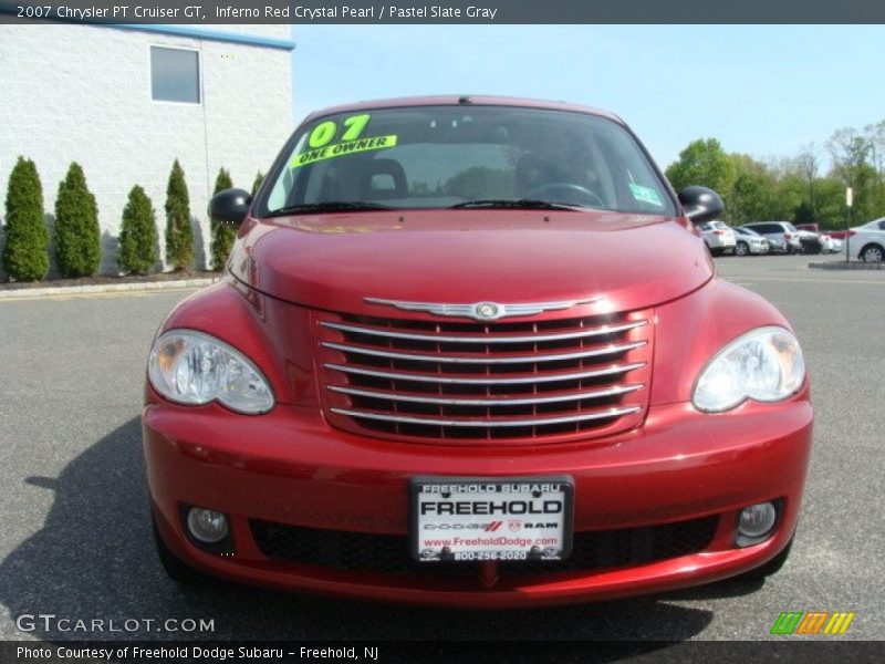 Inferno Red Crystal Pearl / Pastel Slate Gray 2007 Chrysler PT Cruiser GT