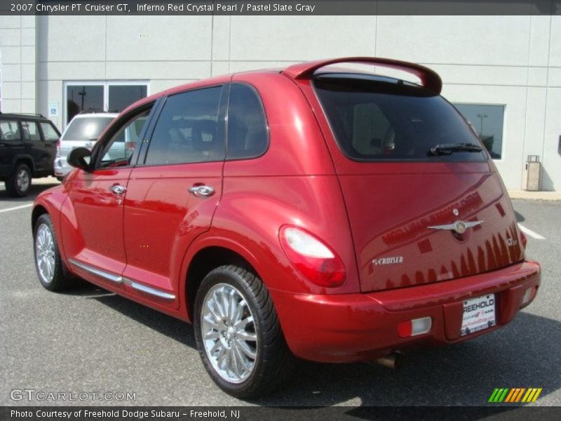 Inferno Red Crystal Pearl / Pastel Slate Gray 2007 Chrysler PT Cruiser GT