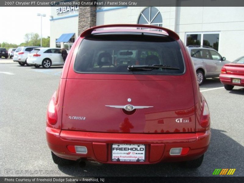 Inferno Red Crystal Pearl / Pastel Slate Gray 2007 Chrysler PT Cruiser GT
