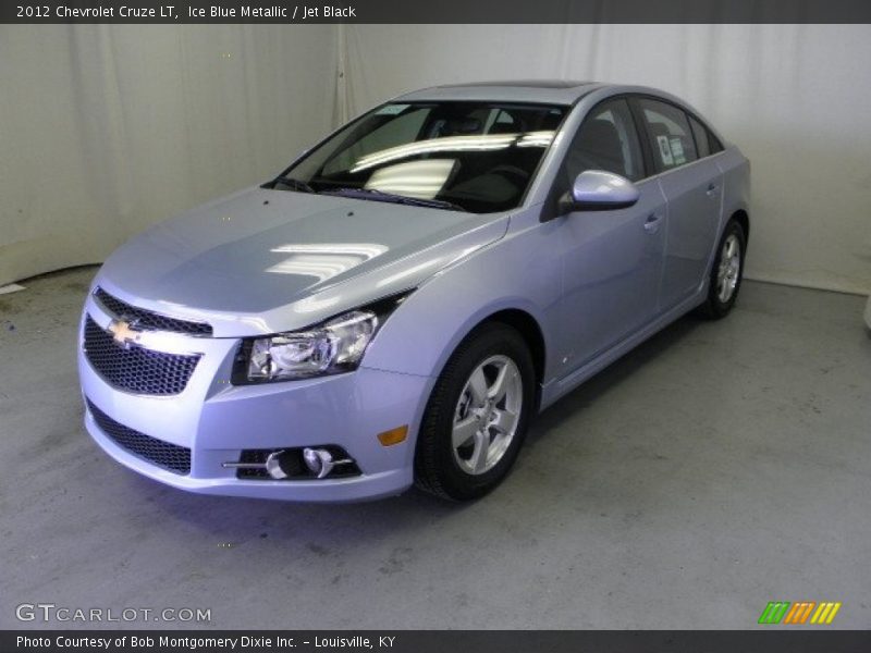 Ice Blue Metallic / Jet Black 2012 Chevrolet Cruze LT