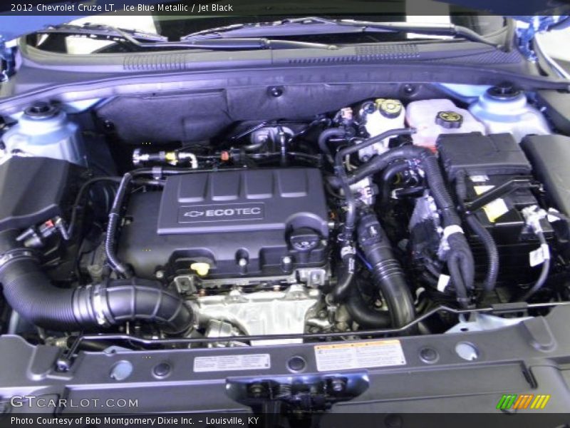 Ice Blue Metallic / Jet Black 2012 Chevrolet Cruze LT