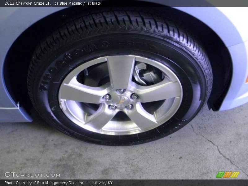 Ice Blue Metallic / Jet Black 2012 Chevrolet Cruze LT